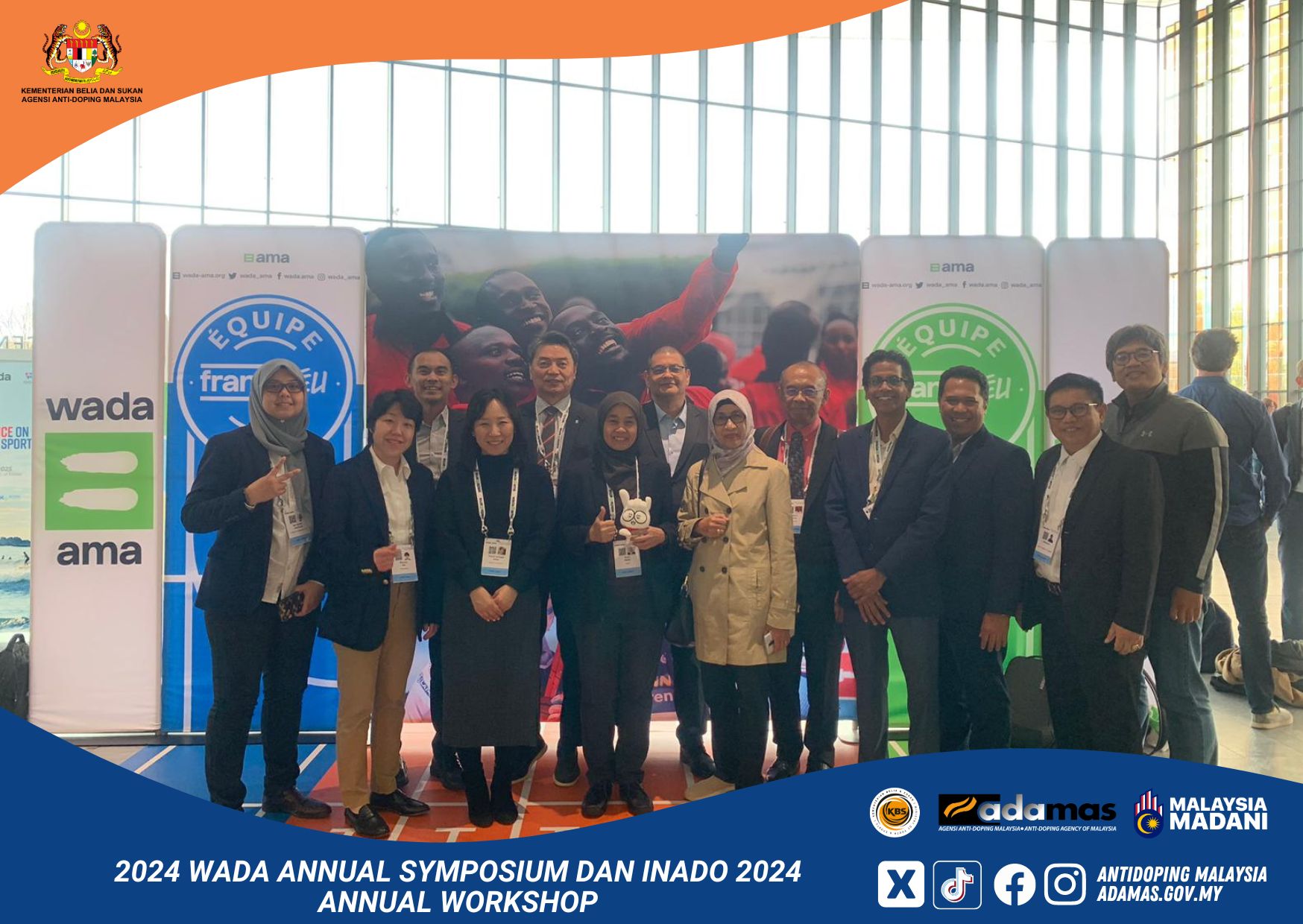 2024 WADA ANNUAL SYMPOSIUM DAN iNADO 2024 ANNUAL WORKSHOP